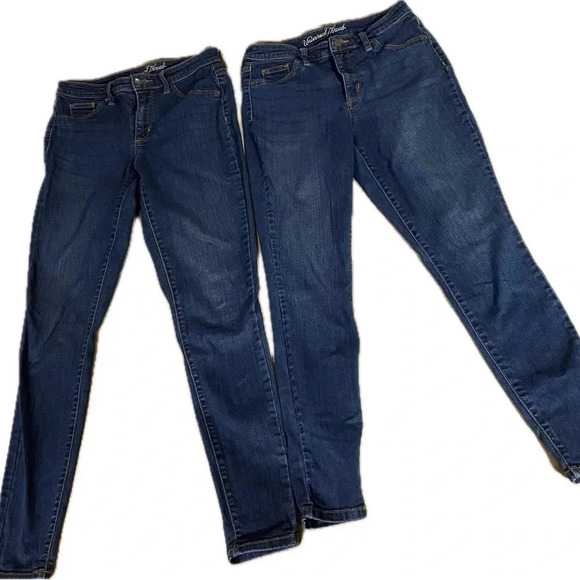 *EUC* HOST PICK Universal Thread Skinny Jeans - Size 4/27 R - 2 Pairs - Picture 1 of 9